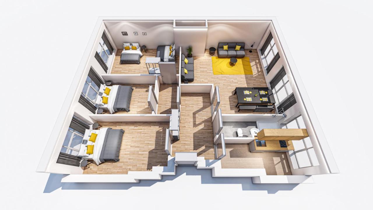 Central +3Br +Big Living Room Next To U-Station Berlin Exterior foto